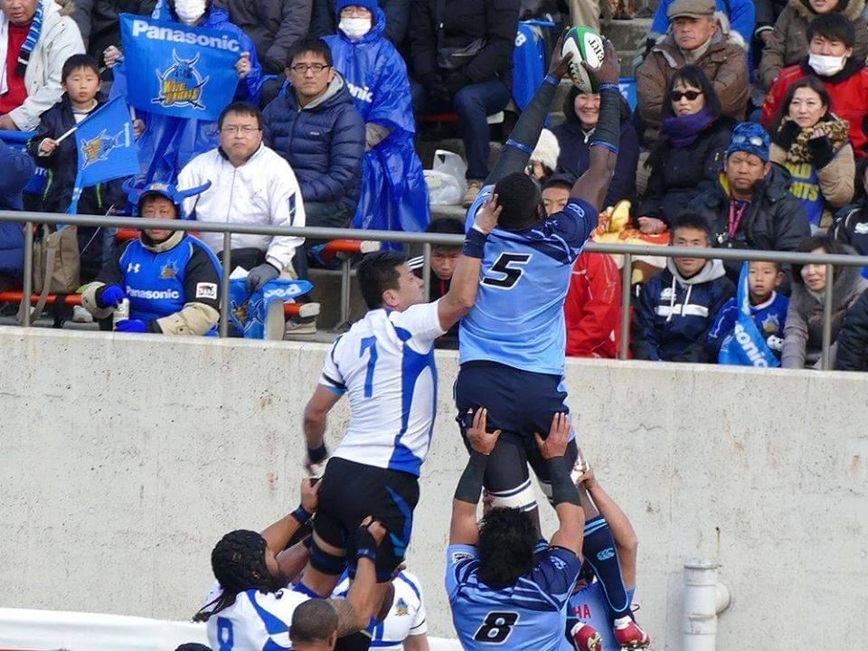 Duke Krishnan / Facebook Duke's near two-metre height helps him to tackle the high balls a lot better than his teammates.